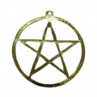 Ferramenta Estrela 5 Pontas 4,5 Cm Círculo Dourado