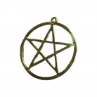 Ferramenta Estrela 5 Pontas 4,5 Cm Círculo Dourado