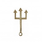 Ferramenta Garfo Exu 05 Cm Dourado Mod31