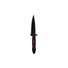 Ferramenta Punhal 09 Cm Cabo Vermelho e Preto