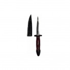 Ferramenta Punhal 09 Cm Cabo Vermelho e Preto