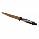 Ferramenta Punhal 17 Cm Cabo Branco e Preto