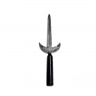 Ferramenta Punhal 23 Cm Cabo Preto Athame Celta Mod26