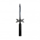 Ferramenta Punhal 24 cm Cabo Preto Athame Triluna