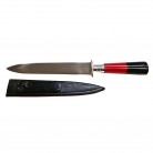 Ferramenta Punhal 30 Cm Cabo Vermelho e Preto N7