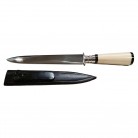 Ferramenta Punhal 30 Cm Fino Cabo Osso N7