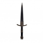 Ferramenta Punhal 35 cm Luxo Preto