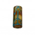 Firma Amarela Brilho com Flecha Azul Cilindrica Luxo 3 cm 