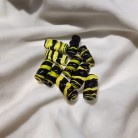 Firma Amarela e Preta Opaca Estilizada 2 cm 