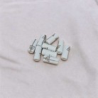 Firma Branca com Pachoro Prateado Cilindrica Luxo 3 cm 