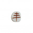 Firma Branca e Dourada Bolacha Opaca Pachorô 2,5 cm 