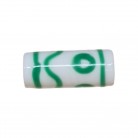 Firma Branca e Verde Opaca Cilindrica Tribal 3 cm