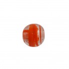 Firma Formato de Bola Laranja Brilho 2 cm 