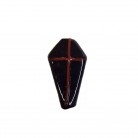 Firma Formato de Caixão Mod1 3,4 cm  Preto e Vermelho