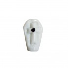 Firma Formato de Caixão Mod2 3,5cm  Branco e Preto