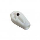 Firma Formato de Caixão Mod2 3,5cm  Branco e Preto