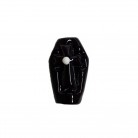 Firma Formato de Caixão Mod2 3,5cm  Preto e Branco