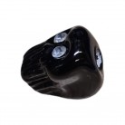 Firma Formato de Caveira Preta Opaca Strass 1,6 cm 