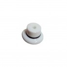 Firma Formato de Chapéu 1,5  cm  Branco e Preto