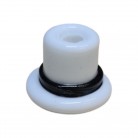 Firma Formato de Chapéu Branco e Preto 1,5 Cm