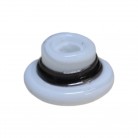 Firma Formato de Chapéu Branco e Preto 1,5 Cm