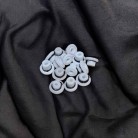 Firma Formato de Chapéu Branco e Preto 1,5 Cm