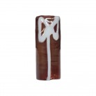 Firma Marrom com Machado Branco Cilindrica Luxo 3 cm 
