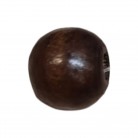 Firma Marrom Opaco Madeira Redondo 01 Cm