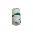 Firma Murano Branca e Verde Opaca Estilizada 3,2 cm 
