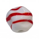 Firma Murano Branca e Vermelha Opaca Amassada 2,2 cm 
