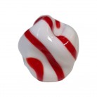 Firma Murano Branca e Vermelha Opaca Amassada 2,2 cm 