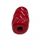 Firma Murano Vermelha Opaca Estilizada 3,2 cm 