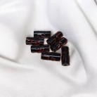 Firma Preta com Garfo Exu Vermelho Cilindrica Luxo