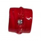 Firma Vermelha Com Strass 1,7 cm 
