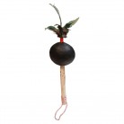 Maraca Indígena 25 Cm Com Penas