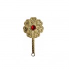 Pingente Ferramenta Espelho 06 Cm Dourado Mod3