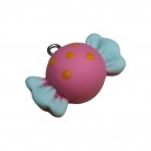 Pingente para Cosme Bala Rosa