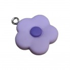 Pingente para Cosme Flor Lilás