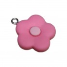 Pingente para Cosme Flor Rosa