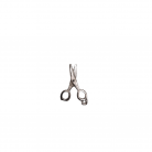 Pingente Tesoura3,5 Cm Prateada