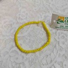 Pulseira Miçanga Amarela