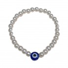Pulseira Pérola Olho Grego
