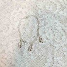 Pulseira Pingente Búzios Prata