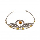 Tiara Luxo Especial Amarela