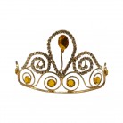 Tiara Luxo Especial Amarela